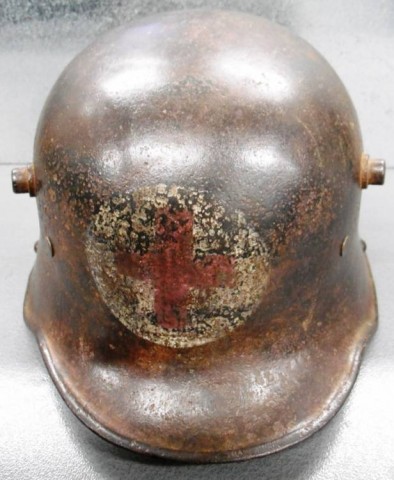 I - MILITARIA STORICA -  - ELMETTO TEDESCO MOD. 16  ROTE KREUZ.
