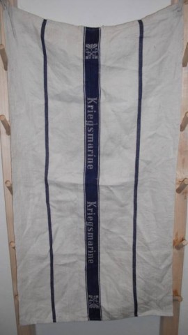 I - MILITARIA STORICA - EQUIPAGGIAMENTO (EQ) - ASCIUGAMANO DELLA KRIEGSMARINE