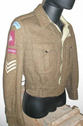 I - MILITARIA STORICA - DIVISE (DI) - BATTLE DRESS  INGLESE