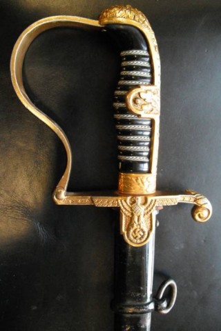 D - ARMI BIANCHE - SPADE (S) - SPADA  Uff. HEER �Dove Head�