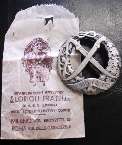 I - MILITARIA STORICA -  - DISTINTIVO FRONTE RUSSO