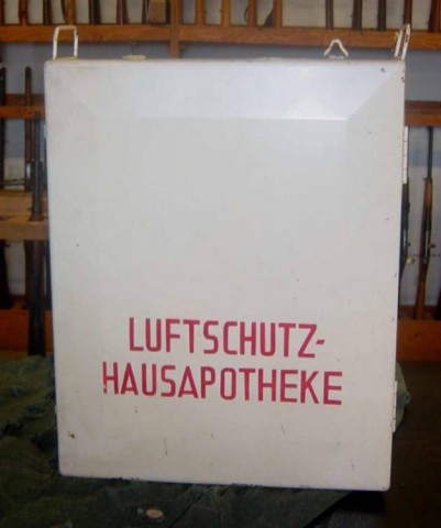 I - MILITARIA STORICA - EQUIPAGGIAMENTO (EQ) - LS  CASSETTA METALLO PORTAMEDICINALI 