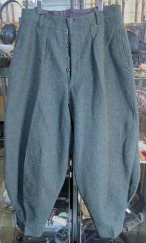 I - MILITARIA STORICA - DIVISE (DI) - REI  PANTALONI TRUPPA ALPINI  II GM.