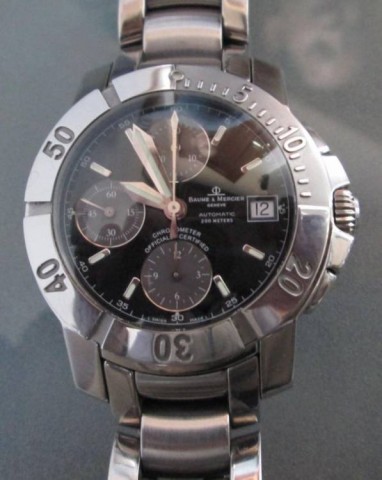 P - OROLOGI -  - BAUME & MERCIER  Capeland  S Chrono 200 m.