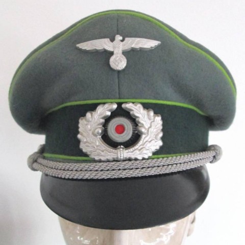 I - MILITARIA STORICA -  - HEER  SCHIRMUTZE  UFF. PANZERGRADIEREN
