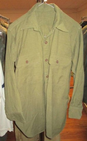 I - MILITARIA STORICA - DIVISE (DI) - US ARMY   CAMICIA  LANA �MUTARD�
