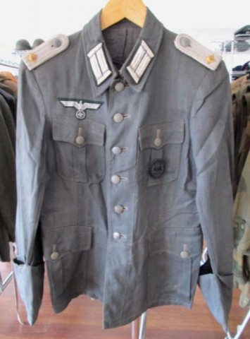 I - MILITARIA STORICA - DIVISE (DI) - HEER  GIACCA ESTIVA MOD. 36  UFF.  INFANTERIE �RUSSIAN FRONT�