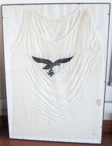 I - MILITARIA STORICA - DIVISE (DI) - LW  CANOTTIERA (SPORTHEMD) TENUTA SPORTIVA