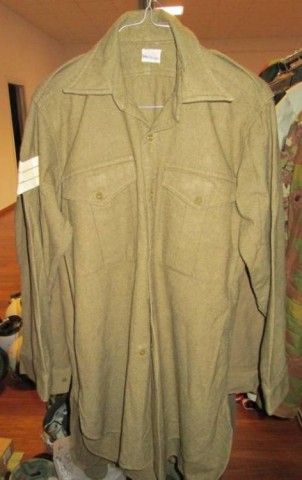 I - MILITARIA STORICA -  - GB   CAMICIA  LANA  SOTT.