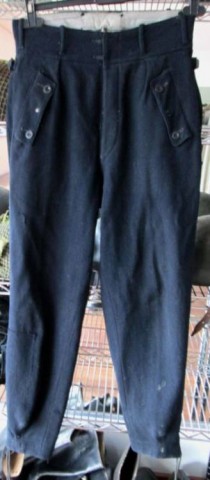 I - MILITARIA STORICA - DIVISE (DI) - HJ-DJ   PANTALONI  LUNGHI  (c/Pattine).