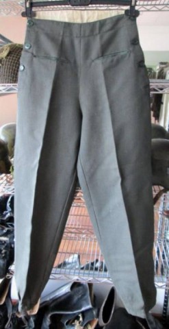I - MILITARIA STORICA -  - W-SS  PANTALONI LUNGHI CORPO FEMMINILE