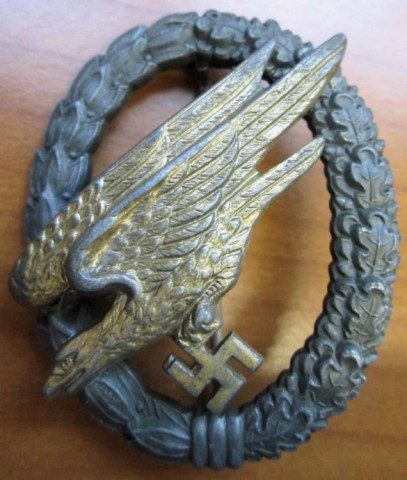 I - MILITARIA STORICA - DECORAZIONI (D) - BREVETTO LW  FJ  �Steinhaver & Luck�	