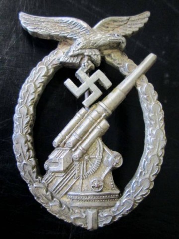 I - MILITARIA STORICA - DECORAZIONI (D) - DISTINTIVO LW  FLAK