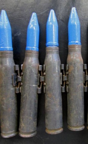 F - ARMI DISATTIVATE -  - PROIETTILE F.2  20 x 139 mm.