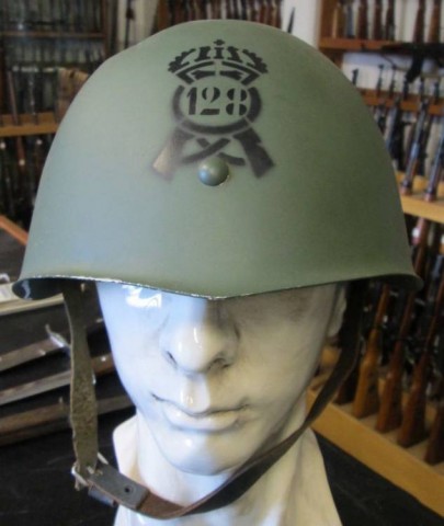 I - MILITARIA STORICA -  - ELMETTO  M.33  128�  PARATA ALLUMINIO UFF.