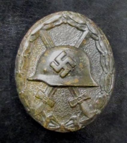 I - MILITARIA STORICA -  - DISTINTIVO FERITI NERO  1^ Cl. (1)