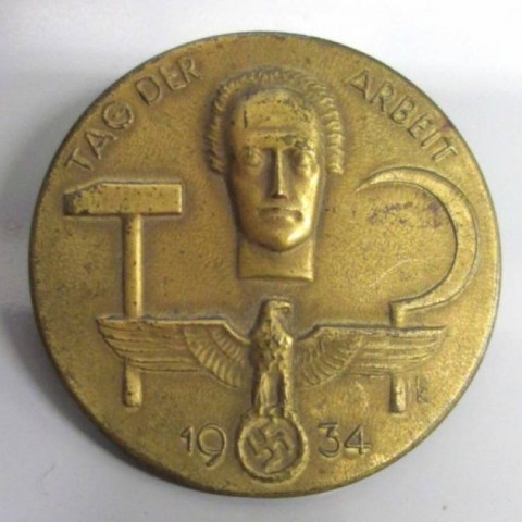 I - MILITARIA STORICA - DECORAZIONI (D) - DISTINTIVO  �Tag der Arbait 1934�