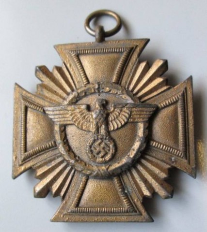 I - MILITARIA STORICA - DECORAZIONI (D) - CROCE SERVIZIO 10 ANNI NSDAP