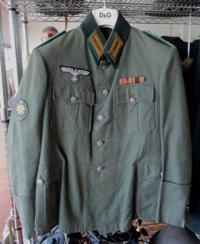 I - MILITARIA STORICA - DIVISE (DI) - HEER  GIACCA MOD. 36  UFF.  GJ  Servizio Tecnico