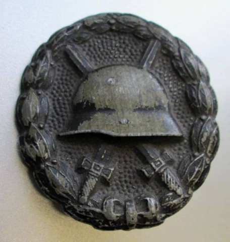 I - MILITARIA STORICA - DECORAZIONI (D) - DISTINTIVO FERITI NERO I GM (2)