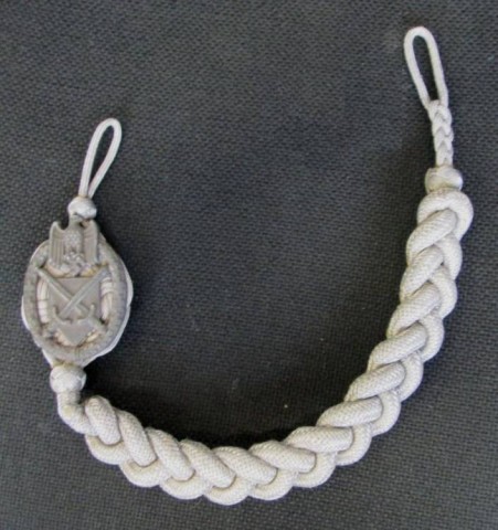 I - MILITARIA STORICA - DECORAZIONI (D) - HEER  CORDONE TIRATORE SCELTO II TIPO � 5� Livello