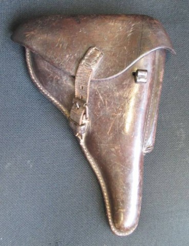 I - MILITARIA STORICA -  - FONDINA  LUGER P.08 c/WaA  LW-FJ  Marrone