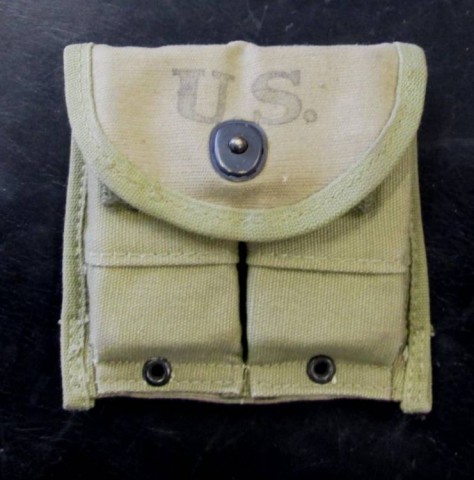 I - MILITARIA STORICA - EQUIPAGGIAMENTO (EQ) - GIBERNA TELA PORTACARICATORI  x M.1 CARBINE