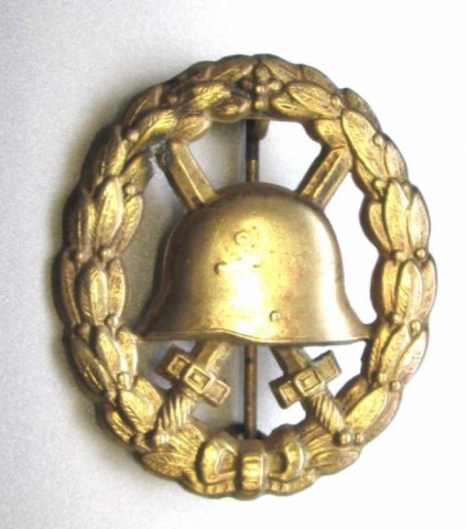 I - MILITARIA STORICA -  - DISTINTIVO FERITI ORO  I GM	(1)
