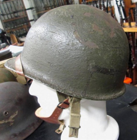 I - MILITARIA STORICA - ELMETTI (E) - USA  ELMETTO M.2  PARA� GANCI FISSI  II GM 