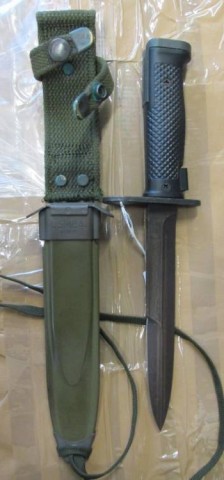 D - ARMI BIANCHE - BAIONETTE - BAIONETTA US M.6 PER M.14