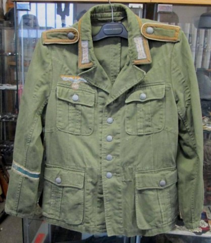 I - MILITARIA STORICA - DIVISE (DI) - HEER - DAK  GIACCA M.36  SOTT. �AFRIKA�.