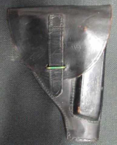 I - MILITARIA STORICA - EQUIPAGGIAMENTO (EQ) - PNF-GNR  FONDINA PISTOLA  BERETTA M.34 CUOIO NERO