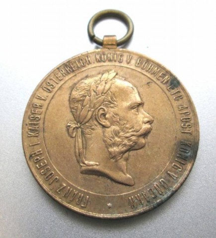 I - MILITARIA STORICA -  - Medaglia �Franz Joseph I�.  Lengau, 2 dicembre 1873.