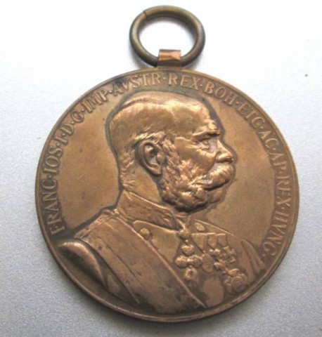 I - MILITARIA STORICA - DECORAZIONI (D) - Medaglia �Franz Joseph I�.   �Signum Memorie � 1848-1898�.  Lengau, 1898.