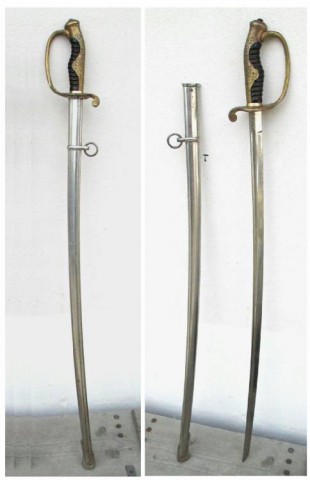 D - ARMI BIANCHE -  - SPADA UFF. M.1920.