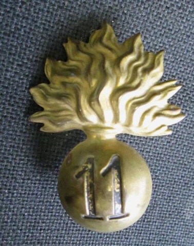 I - MILITARIA STORICA - DECORAZIONI (D) - FREGIO  11� Rgt. GRANATIERI DI SAVOIA  A.O.I.