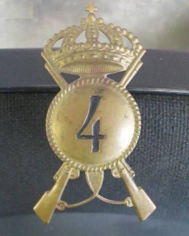 I - MILITARIA STORICA -  - FREGIO  4� Btg. FANTERIA �PALERMO�  A.O.I.