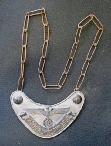 I - MILITARIA STORICA -  - WH  GORGIERA  FELDGENDARMERIE.