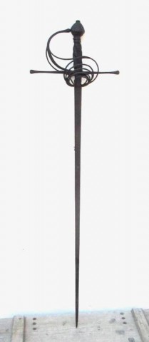 C - ARMI ANTICHE -  - SPADA  DA LATO  (RAPIER) Toscana-Italia  XVII sec.