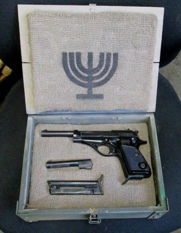 E - ARMI ATTIVE -  - ISR   PISTOLA BERETTA M.72  �MOSSAD� CON SECONDA CANNA E SCATOLA.