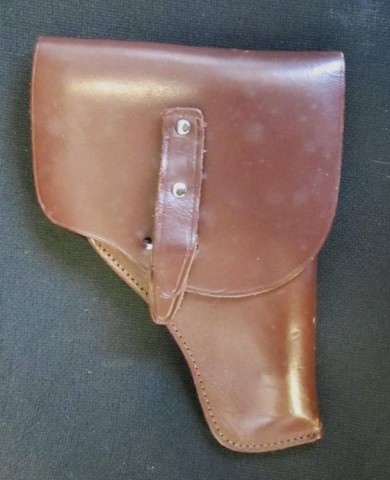 N - ESERCITO/MARINA  >1945 -  - IT  FONDINA  GUARDIA FORESTALE CUOIO MARRONE Beretta M.81.