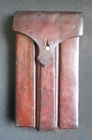 I - MILITARIA STORICA -  - G/AU  PORTACARICATORI  MP.34  IN CUOIO.							350,00