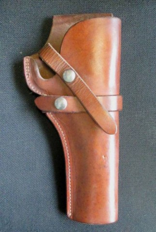 C - ARMI ANTICHE -  - USA   FONDINA REVOLVER IN CUOIO �24  G. Laurence�.