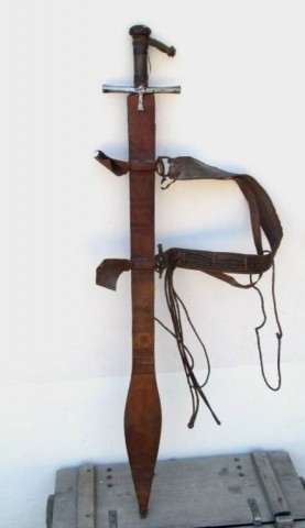 C - ARMI ANTICHE -  - SPADA  �KASKARA�  SUDAN   Sec. XIX/XX  -  Lama  Sec. XV-XVI.