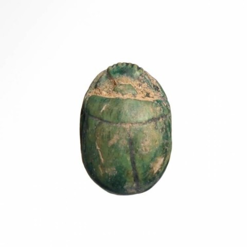 B - ARCHEOLOGIA -  - Scarabeo Egizio con Geroglifici (�Tuthmsis III�),  ca. 1450 a.C.  (323).