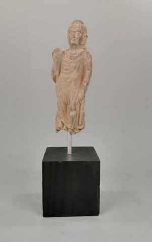 B - ARCHEOLOGIA - SCULTURE (SC) - Scultura in Scisto  �Buddha�.   Gandhara, II-III sec. d.C. (326).	