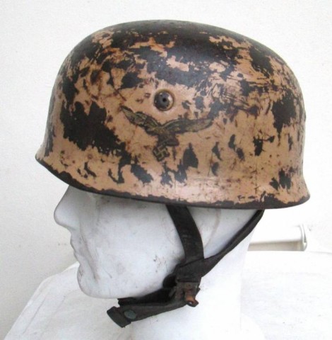 I - MILITARIA STORICA -  - ELMETTO M.37  LW - FJ  DAK BIFREGIO. 		 				11.000,00	