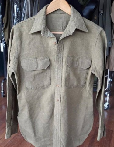 I - MILITARIA STORICA -  - US ARMY CAMICIA  LANA �MUTARD� M.1937   (MOD. SENZA PATTINA)