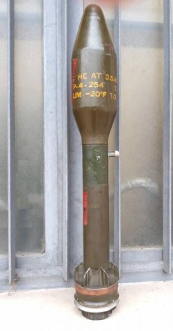 F - ARMI DISATTIVATE - GRANATE-PROIETTILI (GP) - US  ROCKET 3,5 Inch Launcher  M.20 - M.20A1