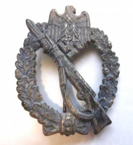 I - MILITARIA STORICA - DECORAZIONI (D) - DISTINTIVO Infanterie Sturmabzeichen  in Silber (2).
